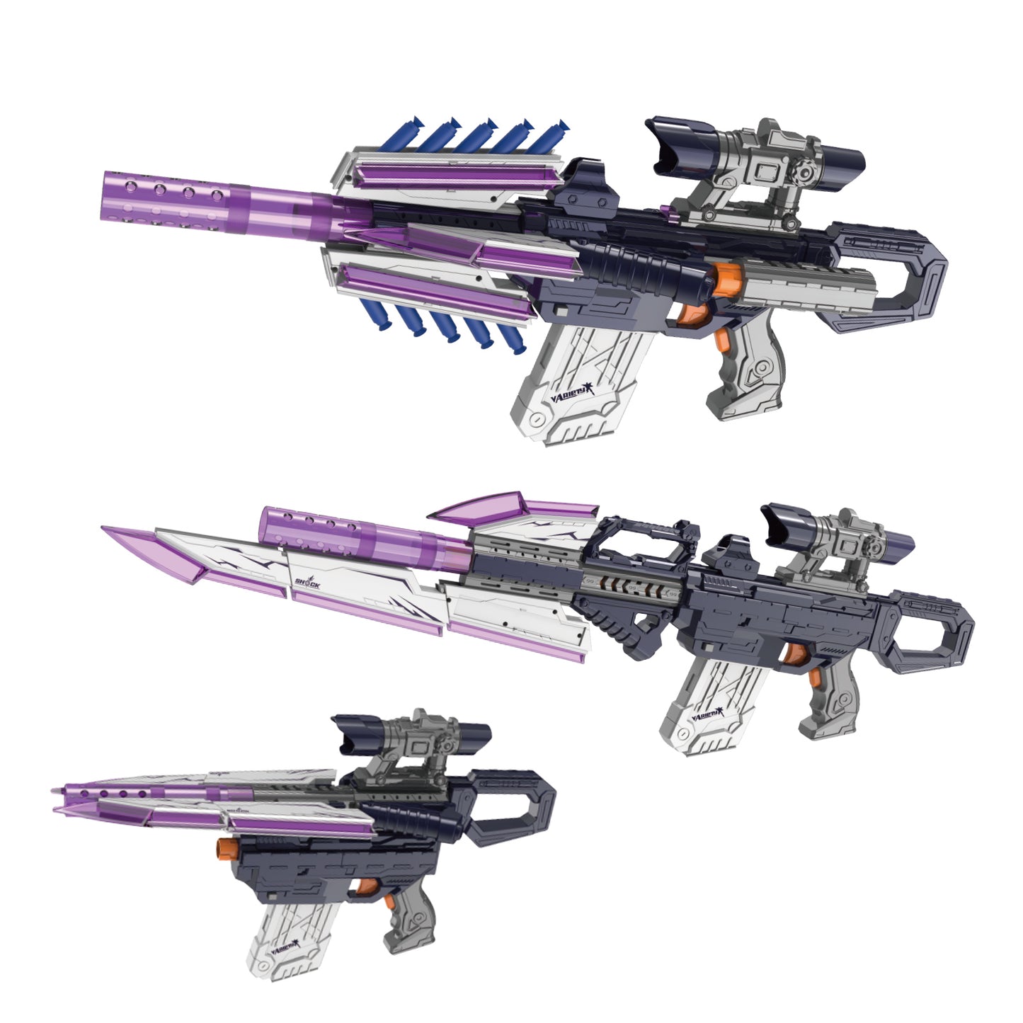 Barrett Sniper Soft Bullet Gun Toy