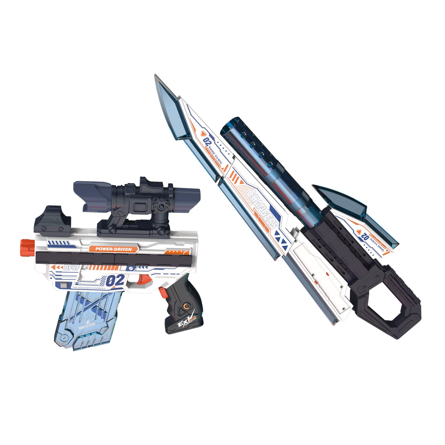 M416 Electric Sniper Soft Bullet Shell Ejecting Toys Gun