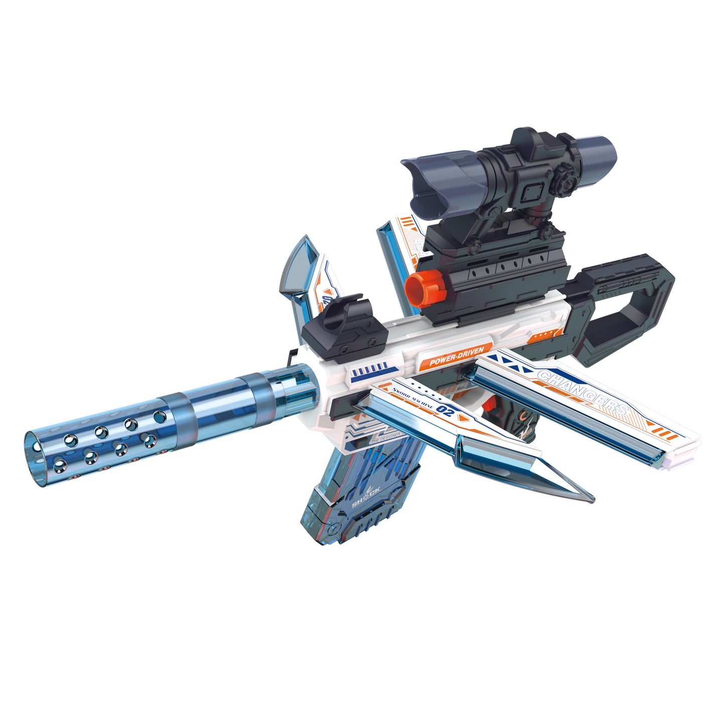 M416 Electric Sniper Soft Bullet Shell Ejecting Toys Gun