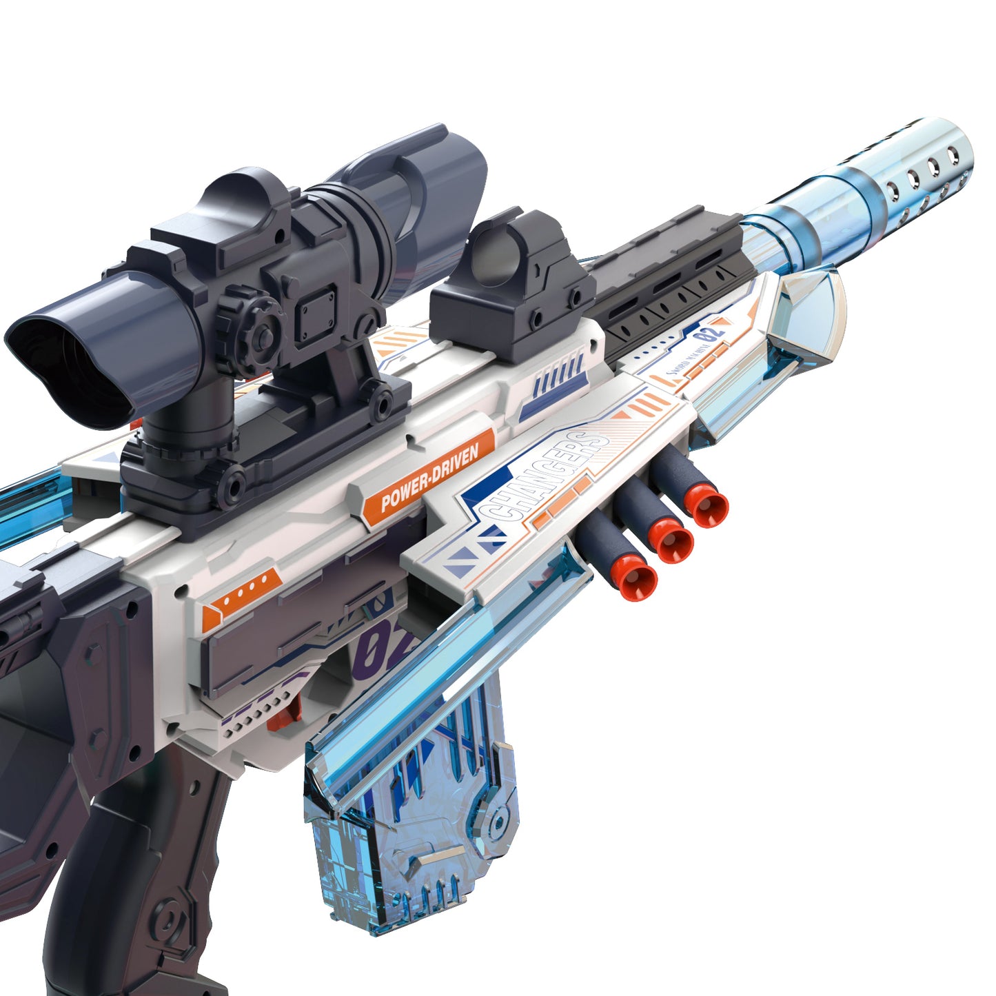 M416 Electric Sniper Soft Bullet Shell Ejecting Toys Gun