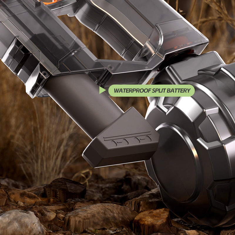 UZI LED Electric Water Gun With Auto Water Absorption and Recoil Effect