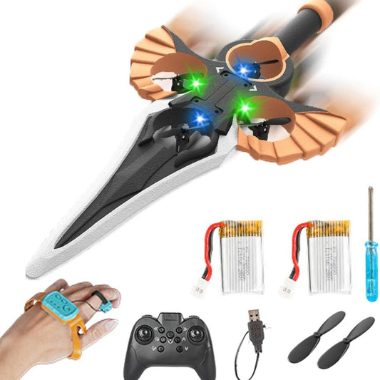 RC Flying Sword-Hand Wave/Controller Mode, 2 Batteries included - US Stock