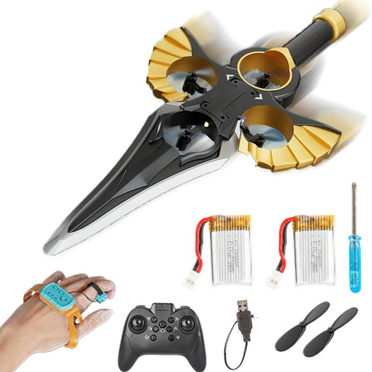 RC Flying Sword-Hand Wave/Controller Mode, 2 Batteries included - US Stock