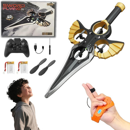 RC Flying Sword-Hand Wave/Controller Mode, 2 Batteries included - US Stock